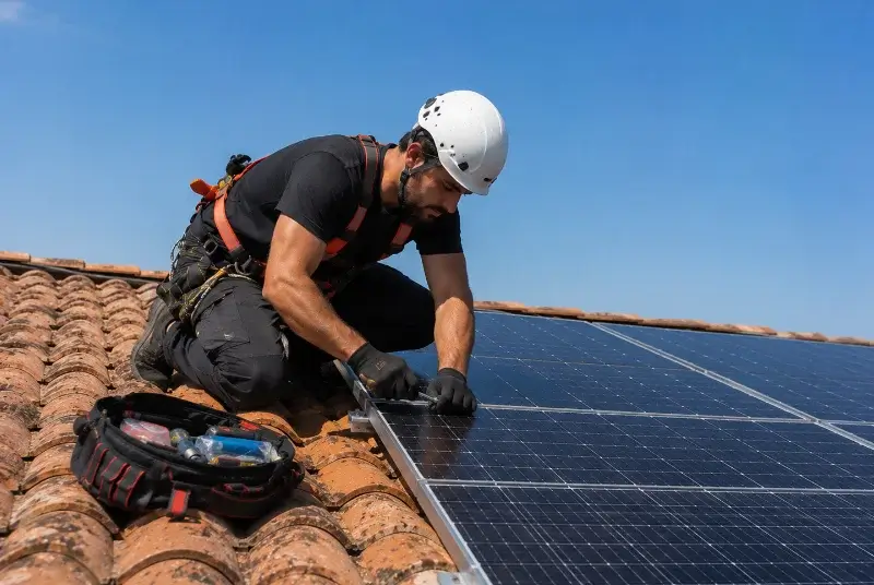 Maintenance et monitoring de panneaux solaires à Ambilly