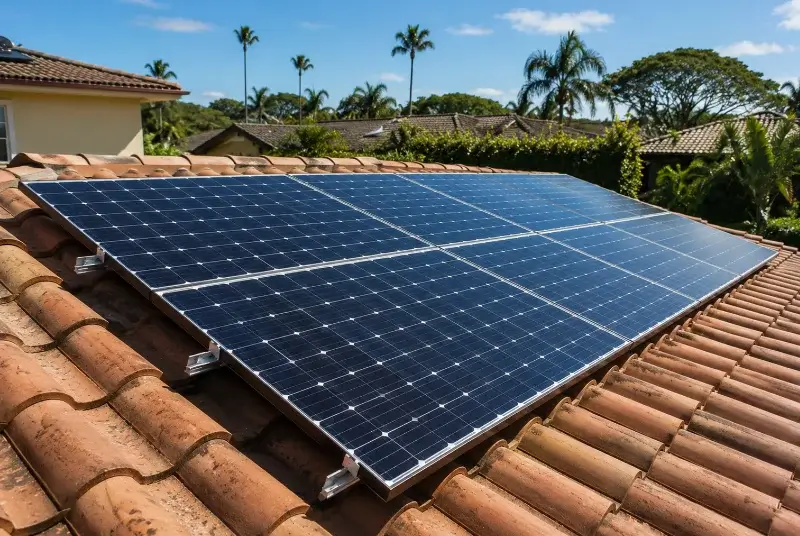 Installation de panneaux solaires à Ambilly